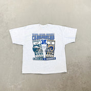 F- Vintage '01 Eagles Vs Rams NFC Game NFL Graphic Tee
