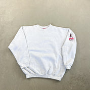 F- Vintage Marlboro Adventure Team Lizard Shoulder Embroidery Crewneck