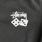 F- Vintage Stussy Dice & Text Graphic Crewneck