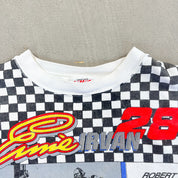 F- Vintage '94 Nascar Ernie Irvin Over The Wall Gang Jumbo Print Racing Crewneck