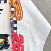F- Vintage '94 Nascar Ernie Irvin Over The Wall Gang Jumbo Print Racing Crewneck