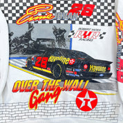 F- Vintage '94 Nascar Ernie Irvin Over The Wall Gang Jumbo Print Racing Crewneck