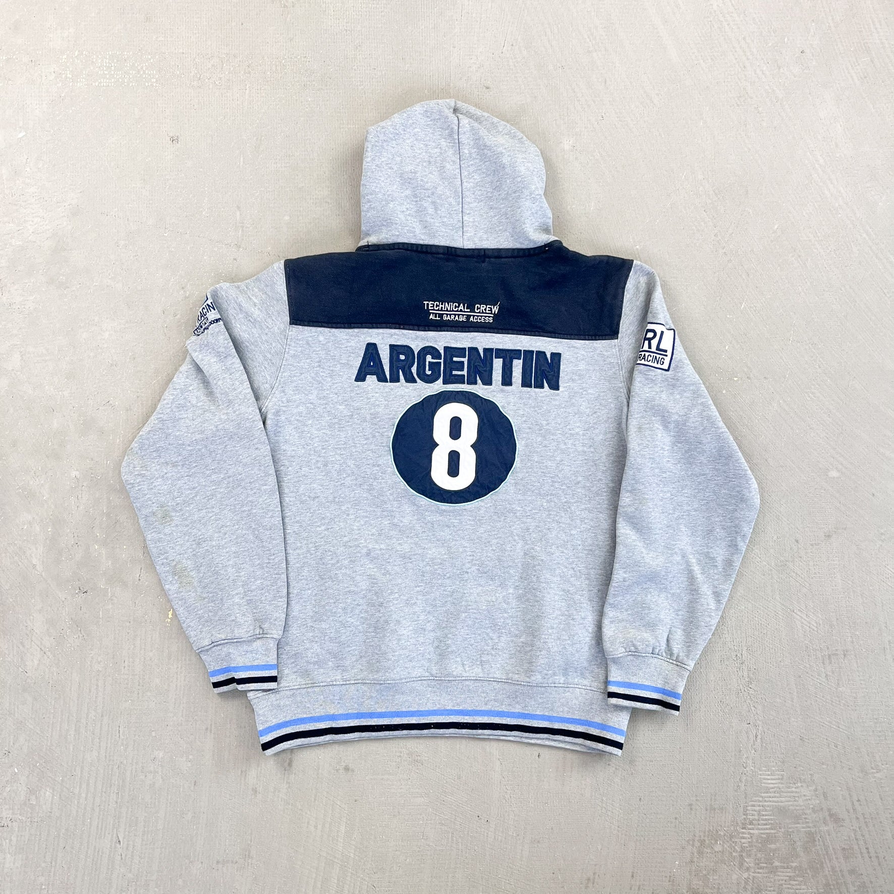 F- Ralph Lauren Racing Team Argentina Embroidered Hoodie