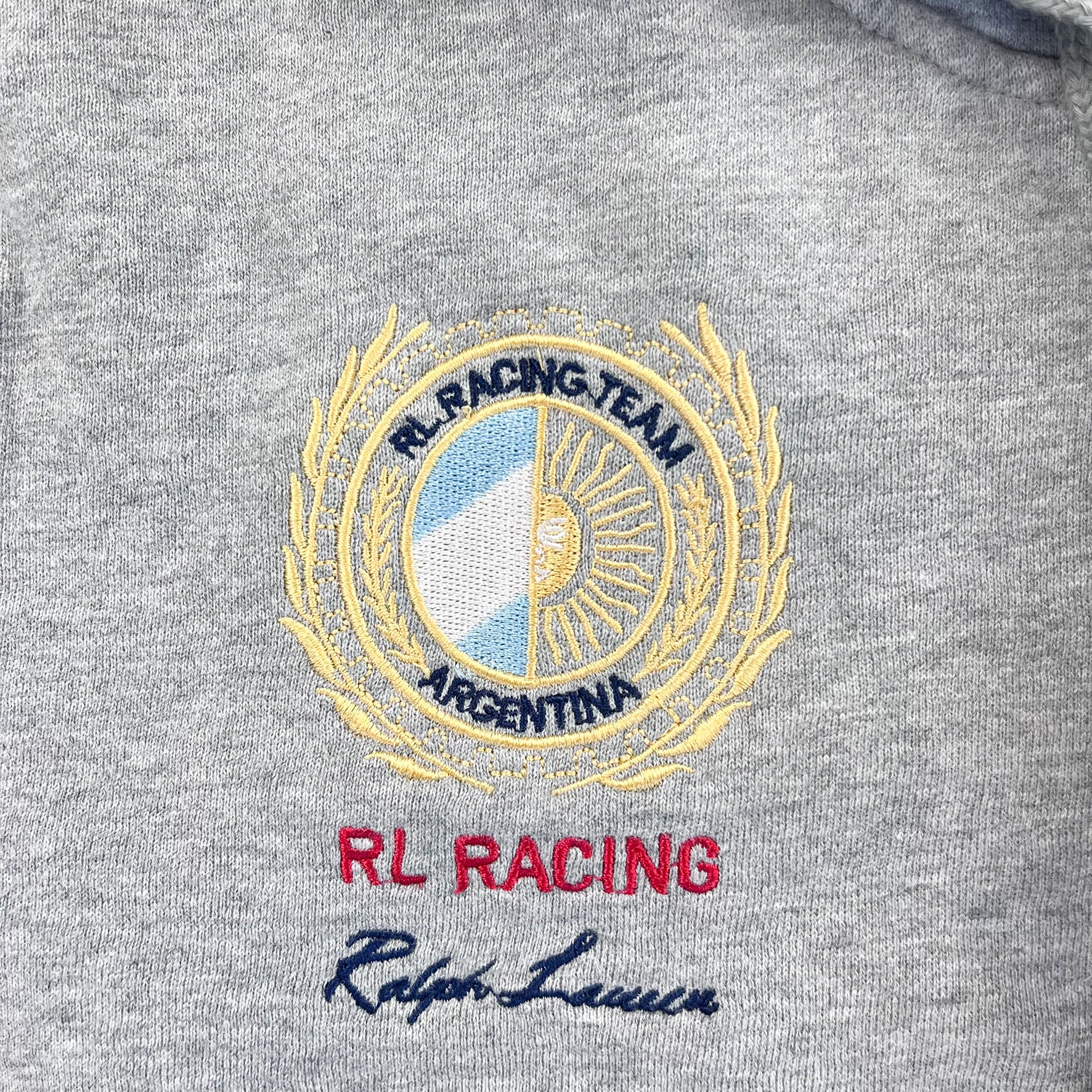 F- Ralph Lauren Racing Team Argentina Embroidered Hoodie
