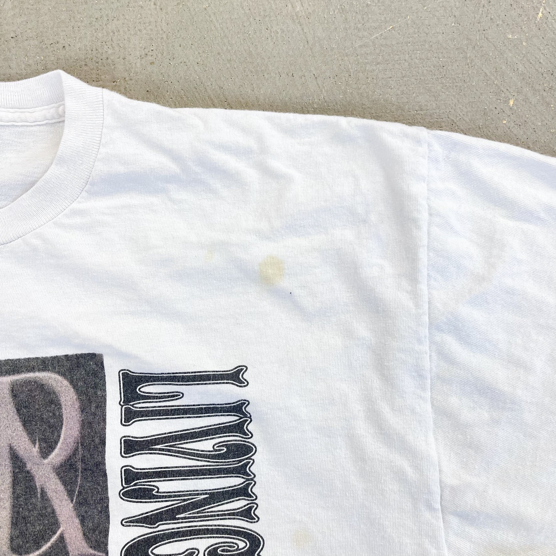 F- Vintage '02 Cher Living Proof Tour Picture Tee