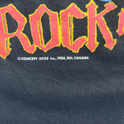 F- Vintage '88 Rock In Hell Montreal Graphic Single Stitch Tee