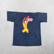 F- Vintage '94 The Rolling Stones Voodoo Lounge Tongue Logo Brockum Tag Tee