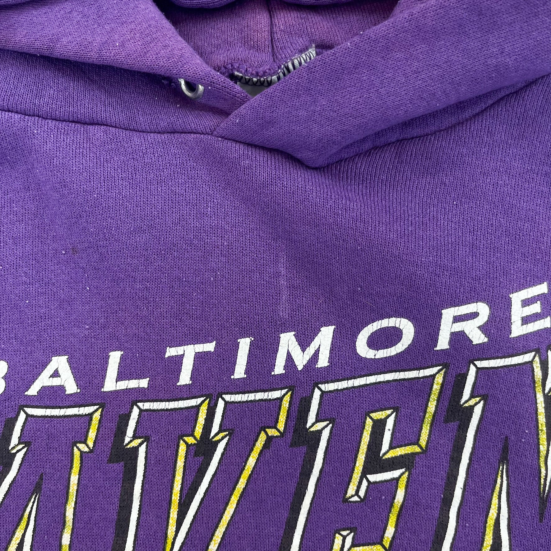 F- Vintage Baltimore Ravens NFL Logo 7 Graphic Hoodie