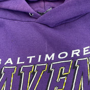 F- Vintage Baltimore Ravens NFL Logo 7 Graphic Hoodie