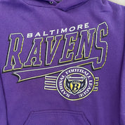 F- Vintage Baltimore Ravens NFL Logo 7 Graphic Hoodie
