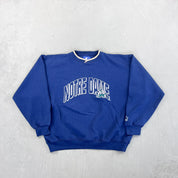 F- Vintage Notre Dame Fightin' Irish Starter Embroidered Text & Logo Crewneck