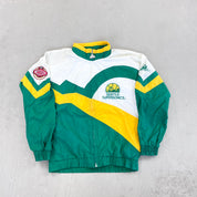 F- Vintage Seattle Supersonics NBA Apex One Zip Up Windbreaker