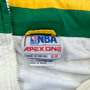 F- Vintage Seattle Supersonics NBA Apex One Zip Up Windbreaker
