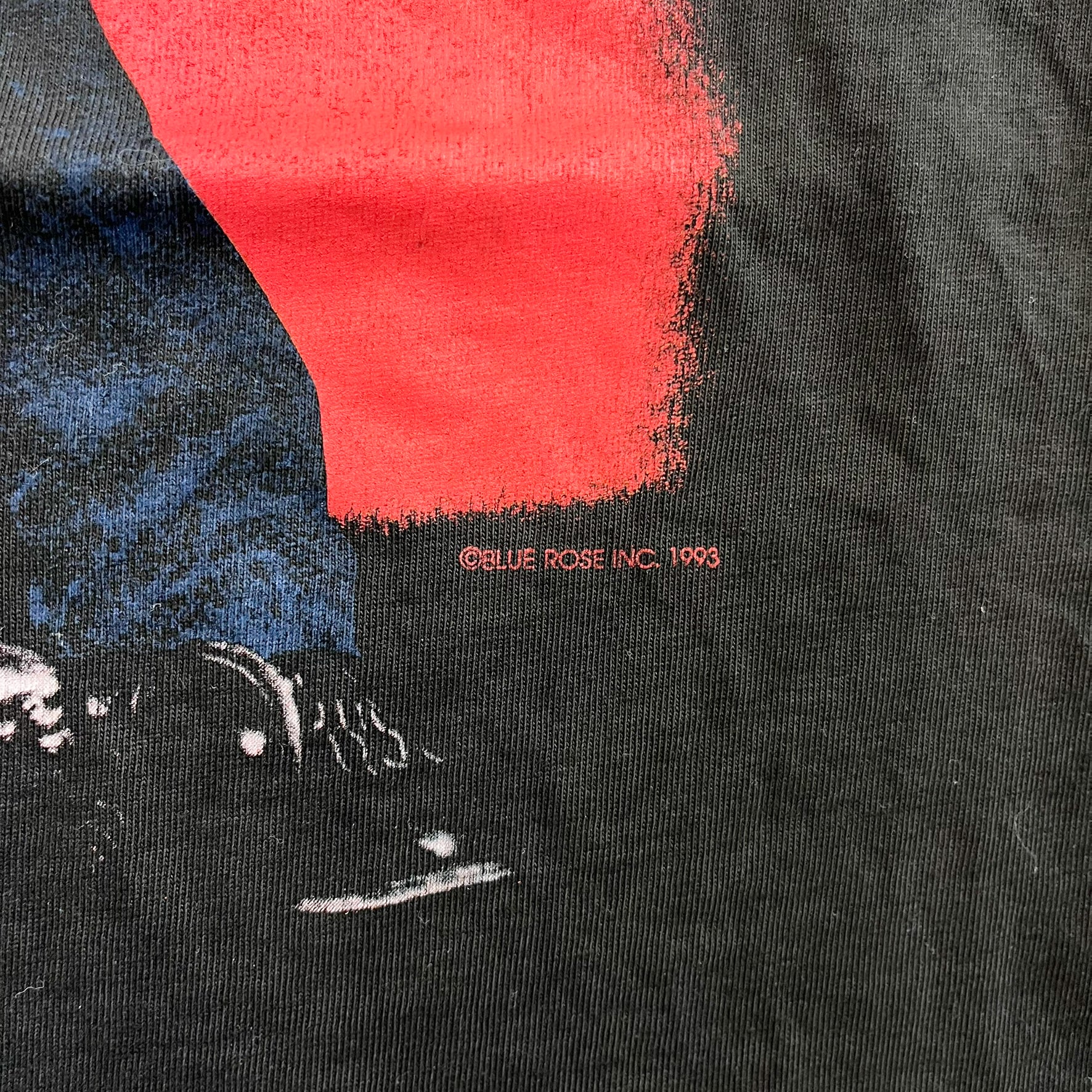 F- Vintage '93 Garth Brooks On Tour Picture Single Stitch Tee