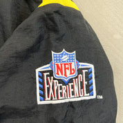 F- Vintage Pittsburgh Steelers NFL Experience Pro Player Winter Jacket