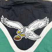 F- Vintage Philadelphia Eagles NFL Apex One Hooded Winter Jacket