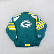 F- Vintage Green Bay Packers NFL Starter Winter Jacket