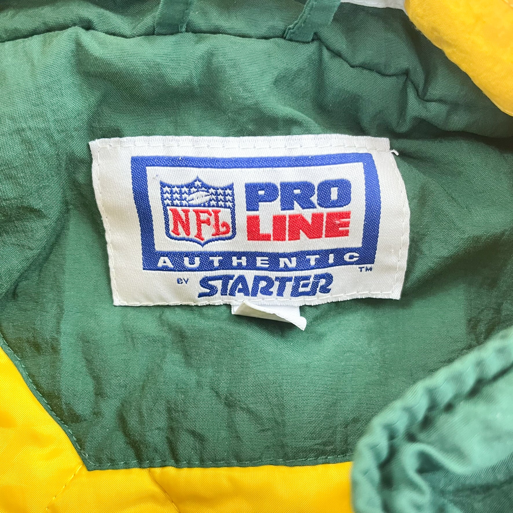 F- Vintage Green Bay Packers NFL Starter Winter Jacket