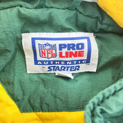 F- Vintage Green Bay Packers NFL Starter Winter Jacket