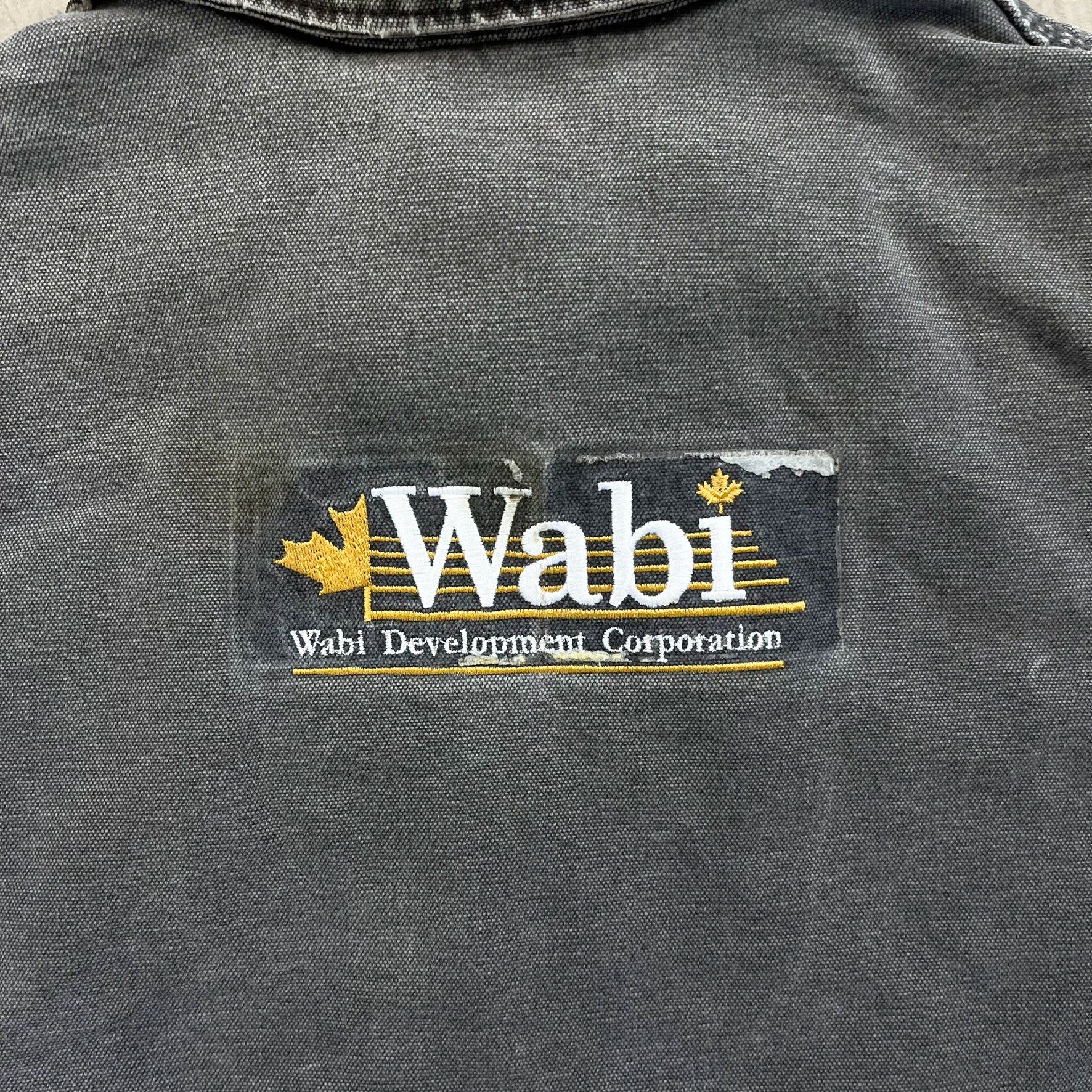 F- Vintage Carhartt Detroit Insulated BC Wildlife Federation Work Jacket