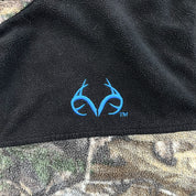 F- Real Tree Camo Pattern Embroidered Logo Zip Up Polar Fleece