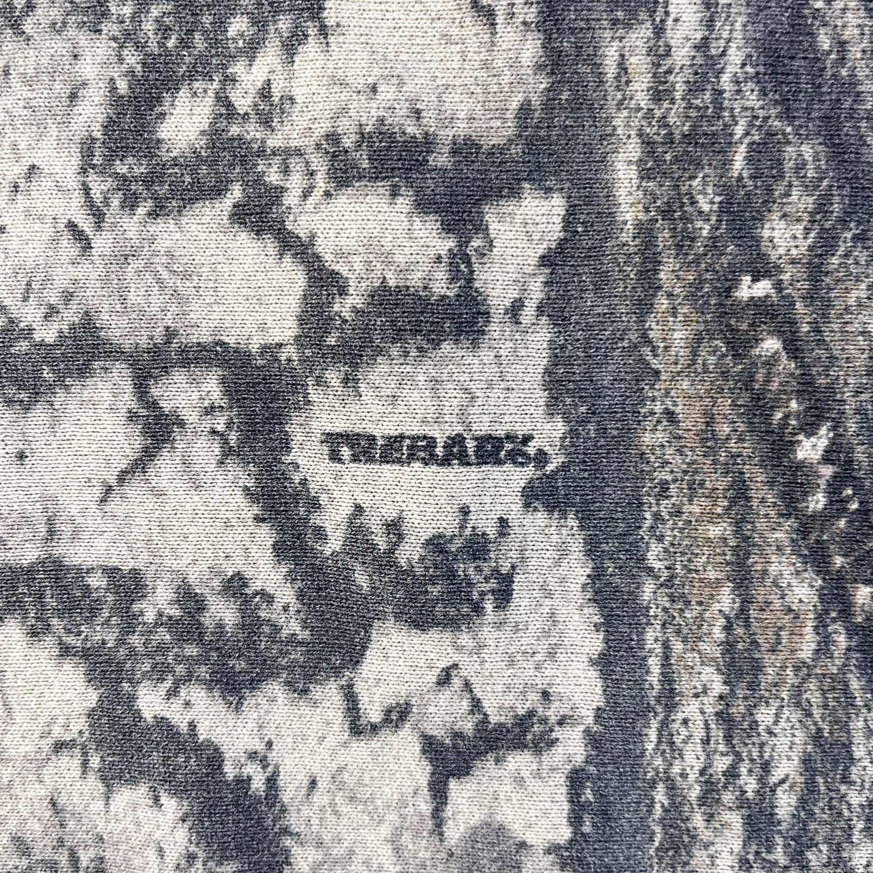 F- Vintage Jerzees Treebark Camo Pattern Crewneck