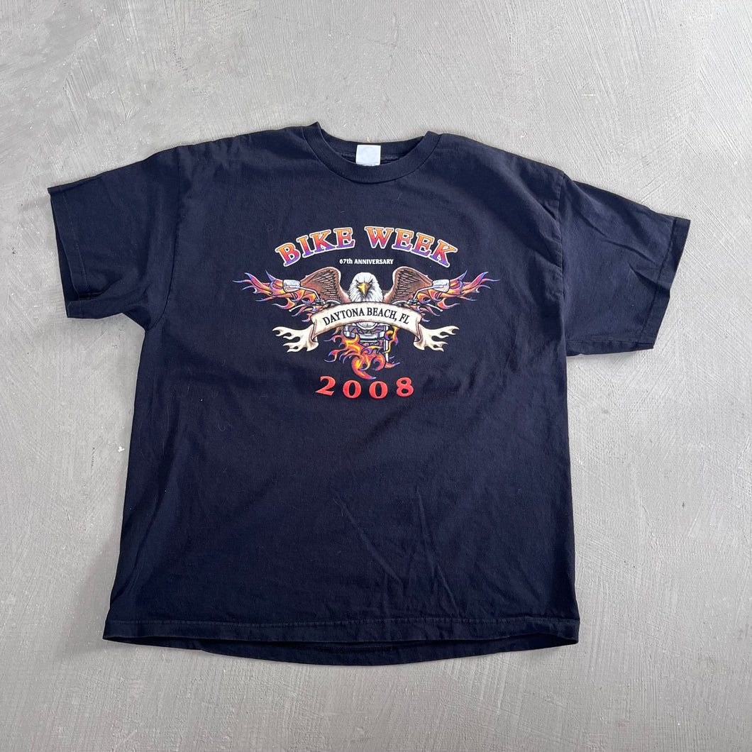 F- 2008 Daytona Beach Bike Week Eagle Graphic Tee