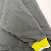 J- Vintage Nike Embroidered Swoosh Quarter Zip Crewneck - M