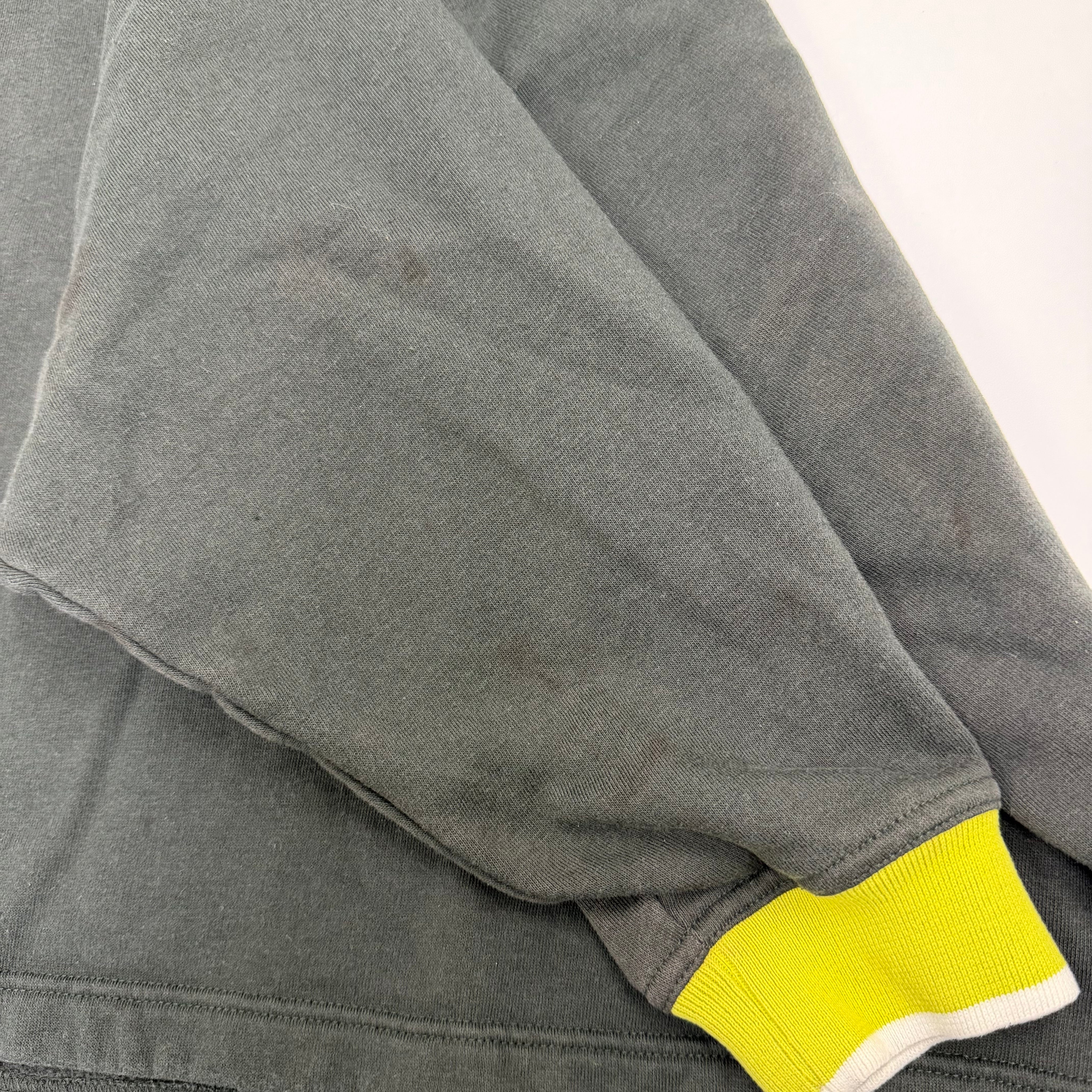 J- Vintage Nike Embroidered Swoosh Quarter Zip Crewneck - M