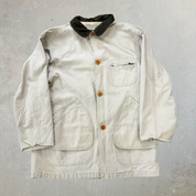 J- Vintage 90s LL Bean Deer Lining Canvas Chore Jacket - XL