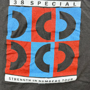 J- Vintage '86 38 Special Strength In Numbers Tour Signal Made In USA Single Stitch Tee - XL