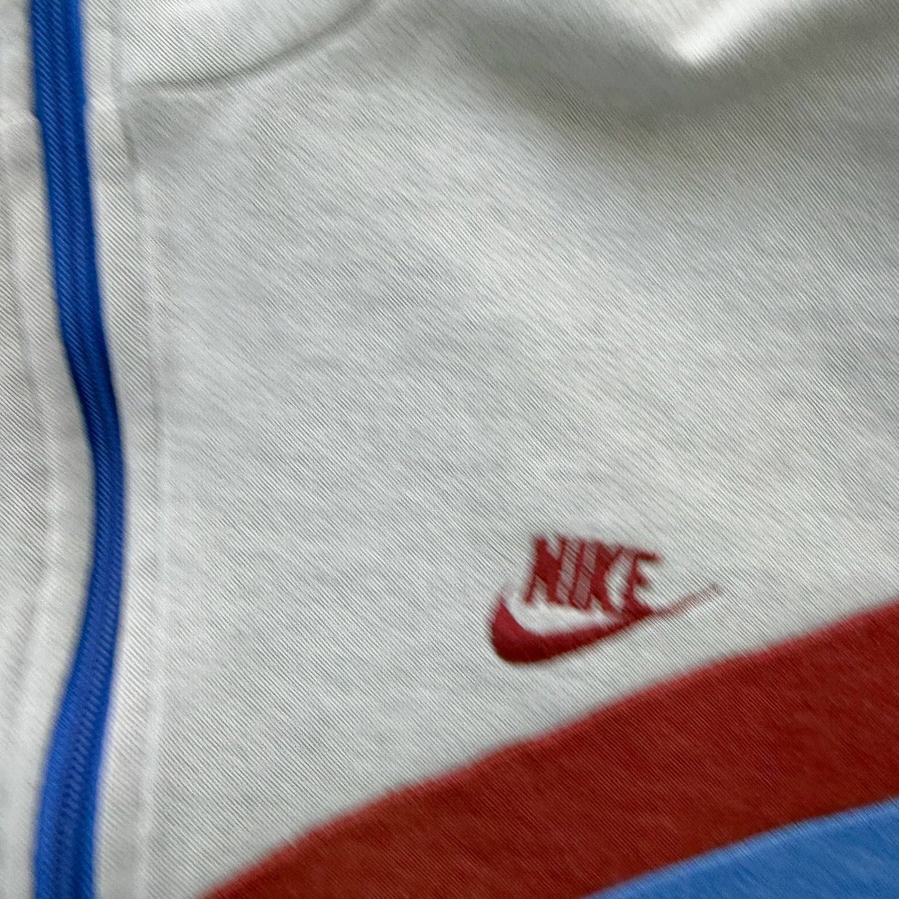 F- Vintage 80s Nike Zip Up Sweatshirt Track Jacket - M