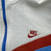 F- Vintage 80s Nike Zip Up Sweatshirt Track Jacket - M