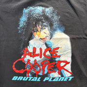 J- Vintage '00 Alice Cooper Brutal Planet Tour Picture Tee - L
