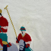 F- Vintage Davison Of Bermuda Polo Knit Sweater - L