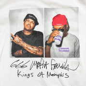 J- Supreme F/W 12 Three Six Mafia Picture Made In USA Tee - XL