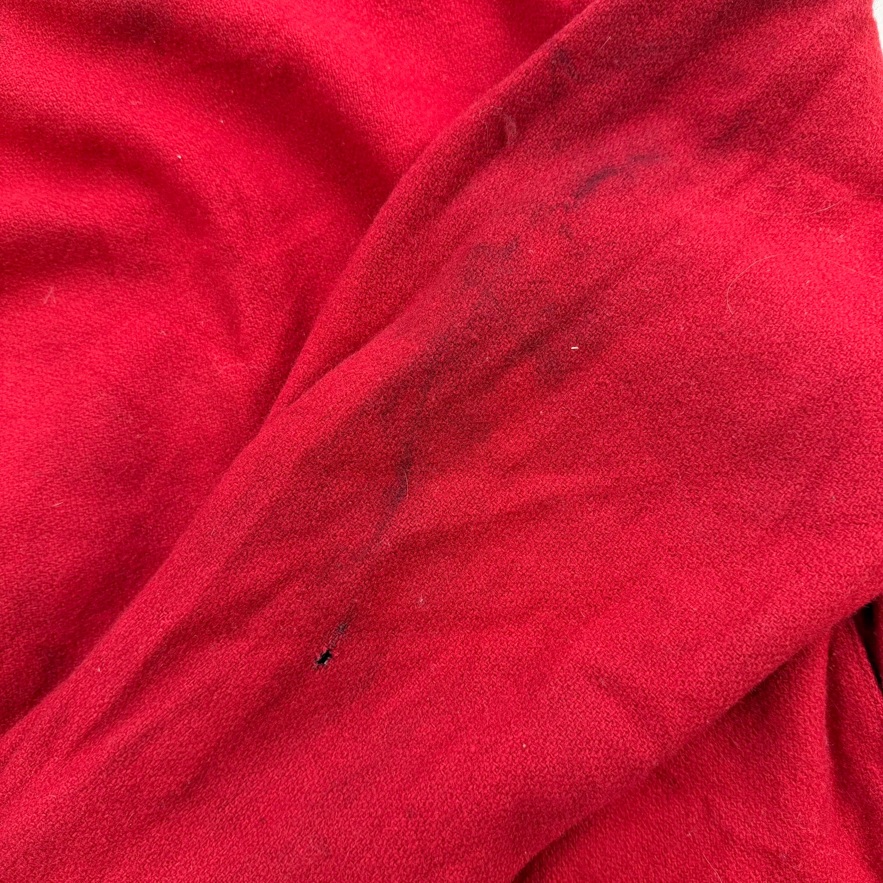 F- Vintage 90s Polo Ralph Lauren Wool Zip Up Pea Coat Jacket - M