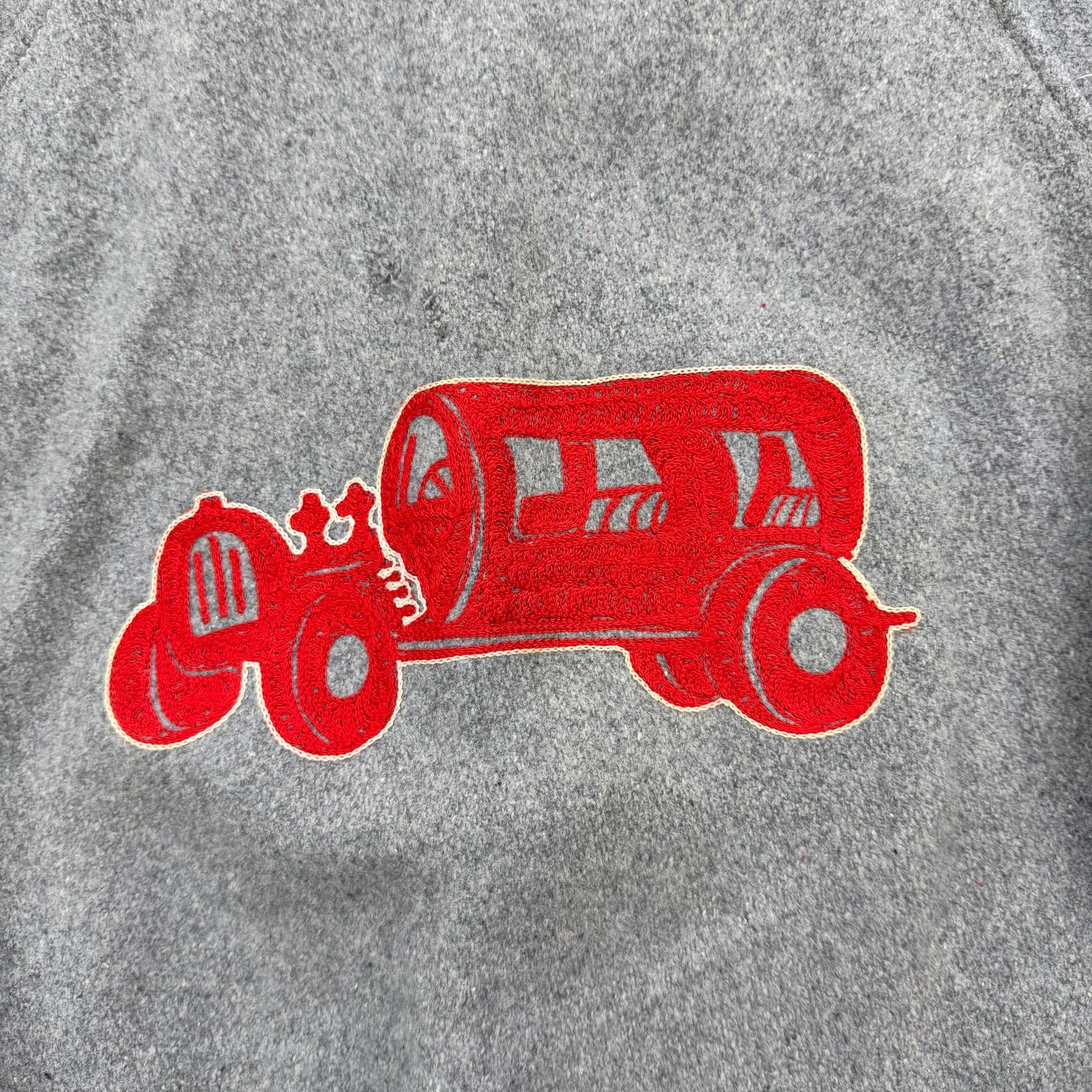 F- Vintage Molson Beer Truck Made In USA Varsity Jacket - M