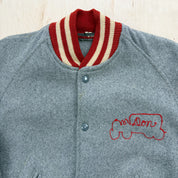 F- Vintage Molson Beer Truck Made In USA Varsity Jacket - M