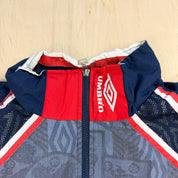 F- Vintage Umbro England Football Team Lightweight Jacket - XL