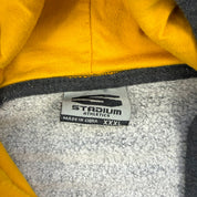 F- Iowa Hawkeyes Embroidered Text Hoodie - 2XL