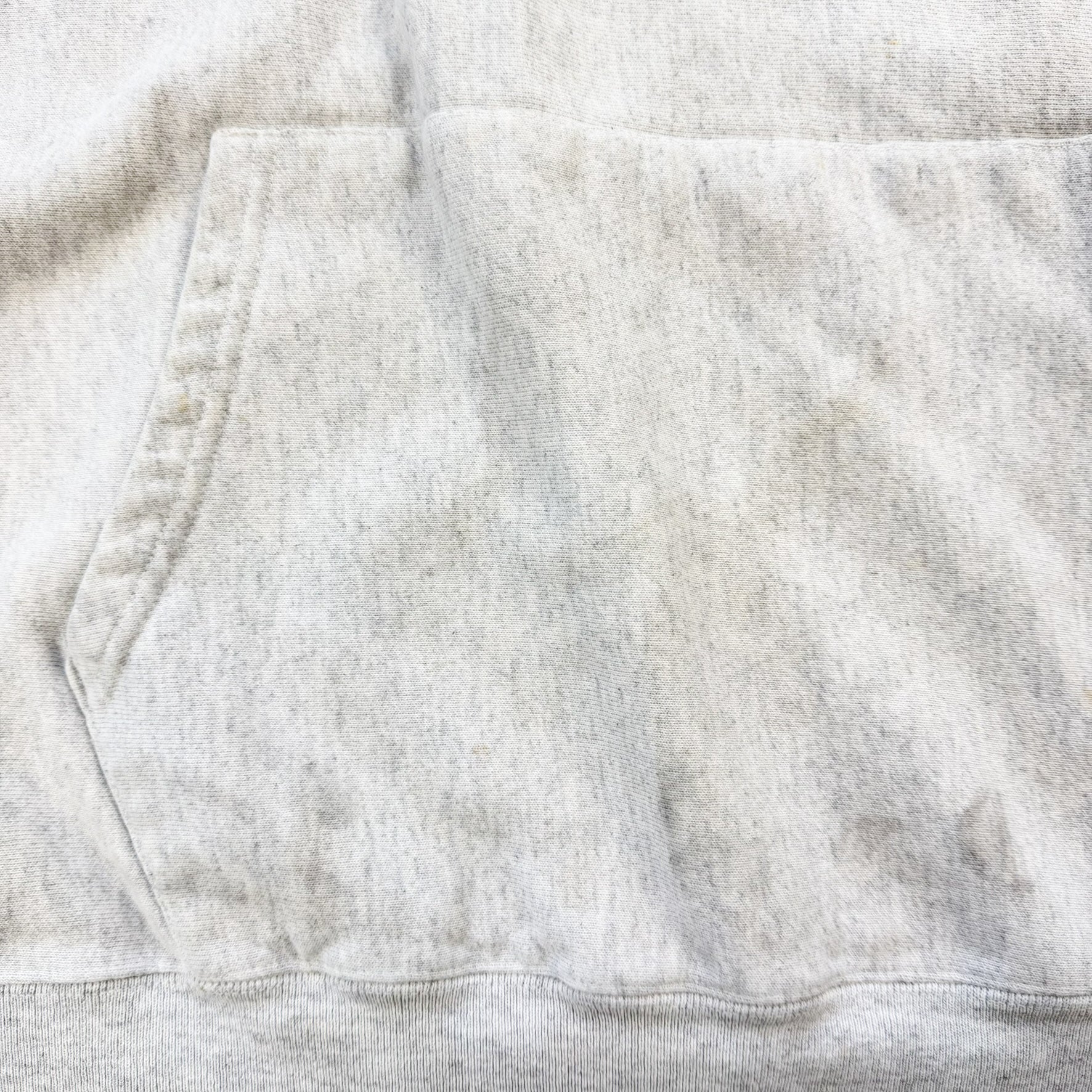 F- Vintage Champion Grey Reverse Weave Hoodie - XL