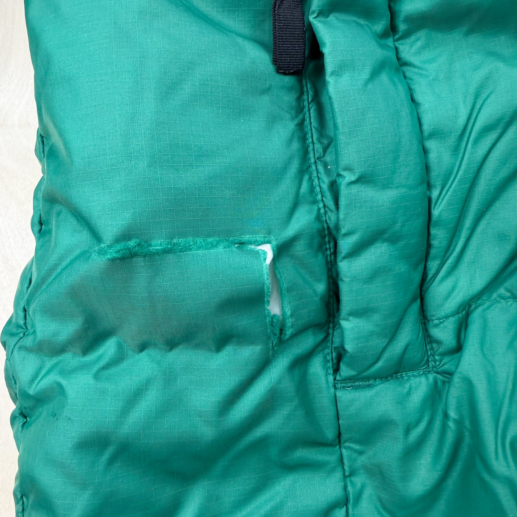 F- The North Face Nuptse Zip Up Puffer Winter Jacket - L