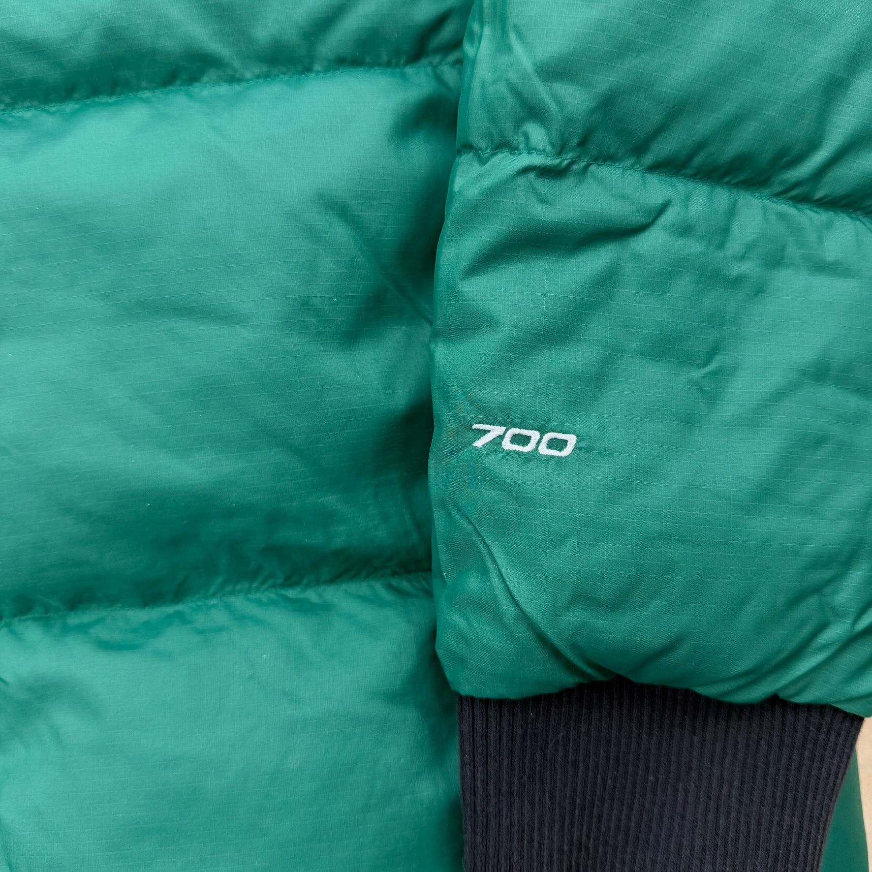 F- The North Face Nuptse Zip Up Puffer Winter Jacket - L