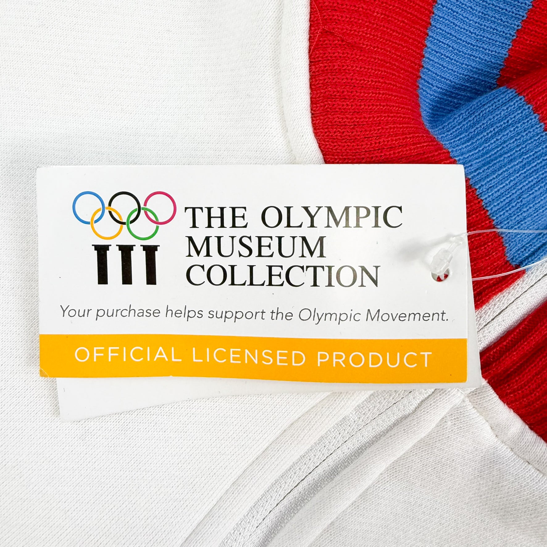 F- Vintage Dead Stock Olympic Museum Collection '84 Los Angeles American Replica Zip Up Track Jacket - M