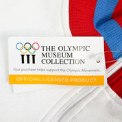 F- Vintage Dead Stock Olympic Museum Collection '84 Los Angeles American Replica Zip Up Track Jacket - M