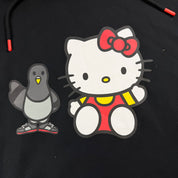 F- '21 Staples & Sanrio Pigeon & Hello Kitty Graphic Hoodie - XL