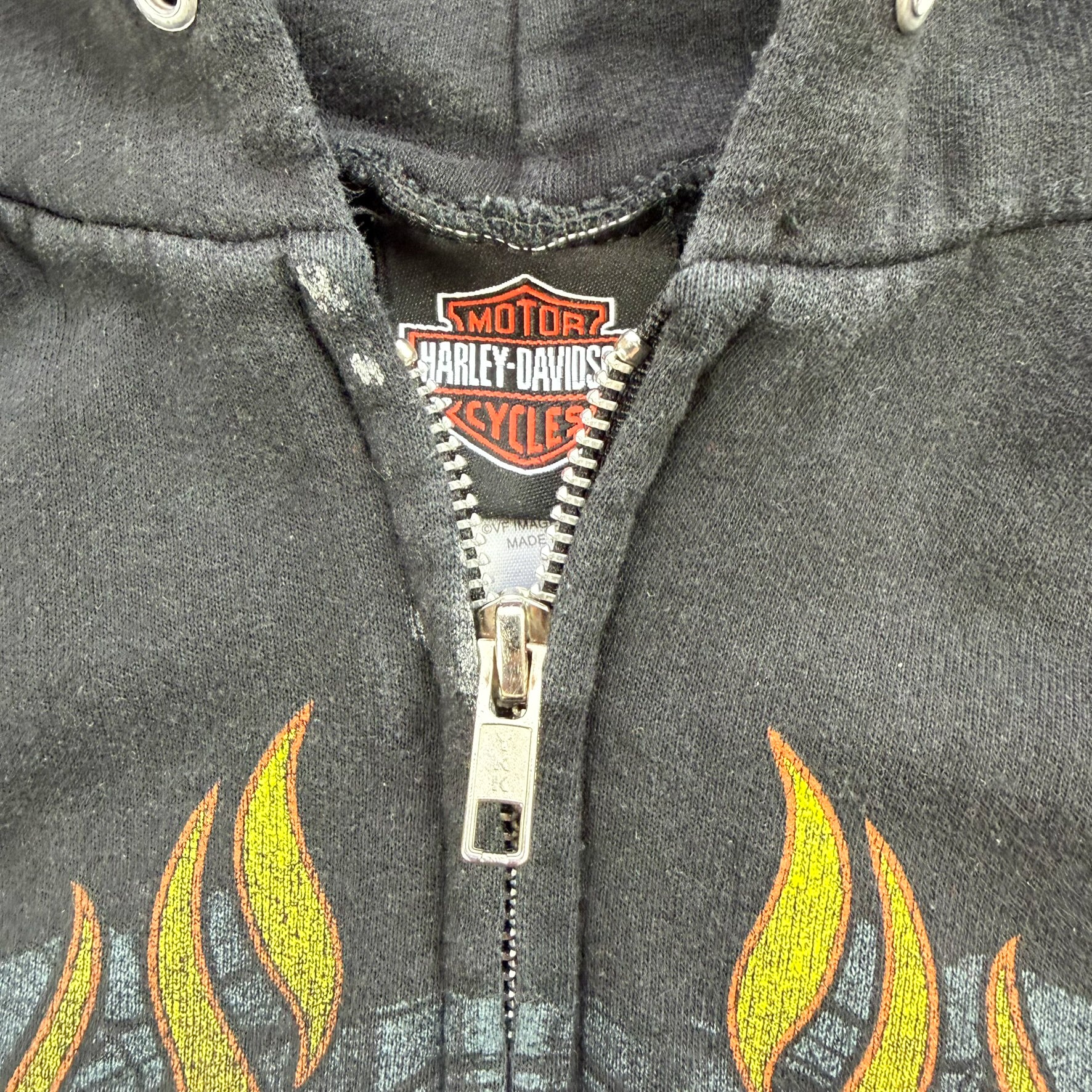 J- '09 Harley Davidson Whitehorse Canada Zip Up Hoodie - M