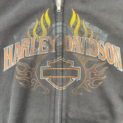 J- '09 Harley Davidson Whitehorse Canada Zip Up Hoodie - M