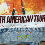 J- HOM AC/DC North American Tour Abercrombie Reworked Denim Jacket - XS
